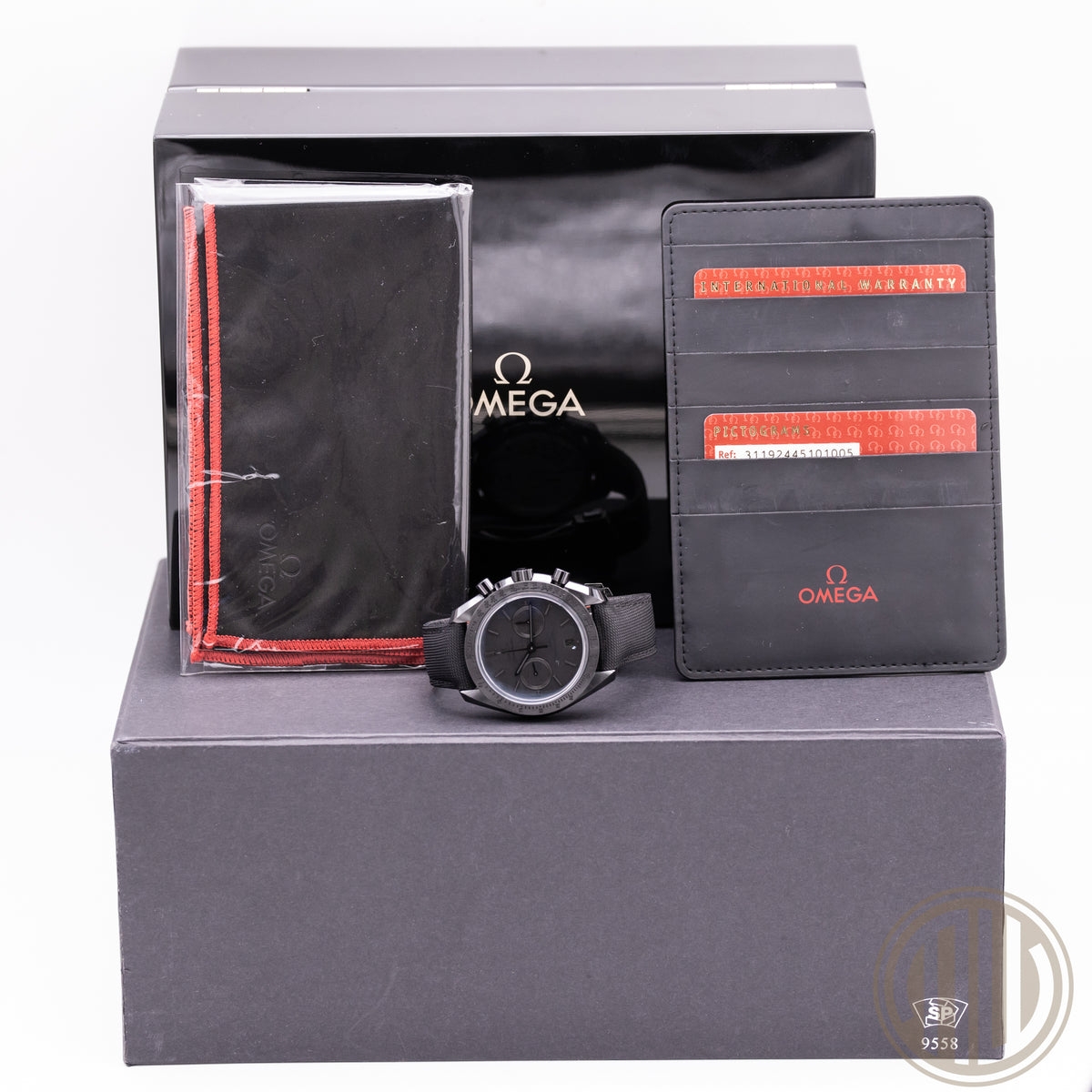 Omega Speedmaster Dark Side Of The Moon Moonwatch | Ceramic | Box and Papers | 2015