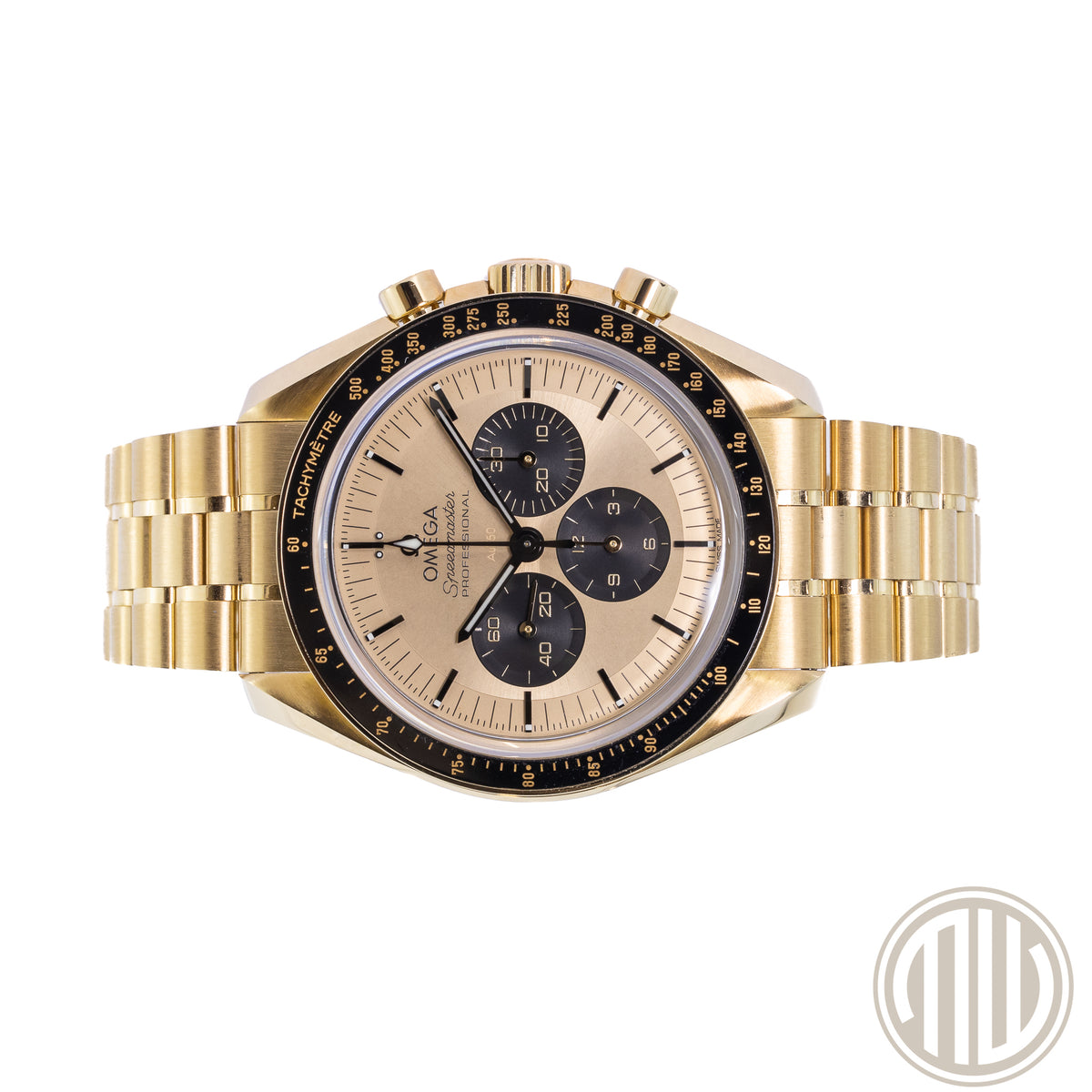 Omega Speedmaster Professional Moonwatch 18kt Yellowgold | Moonshine Gold | Box and Papers | 2024
