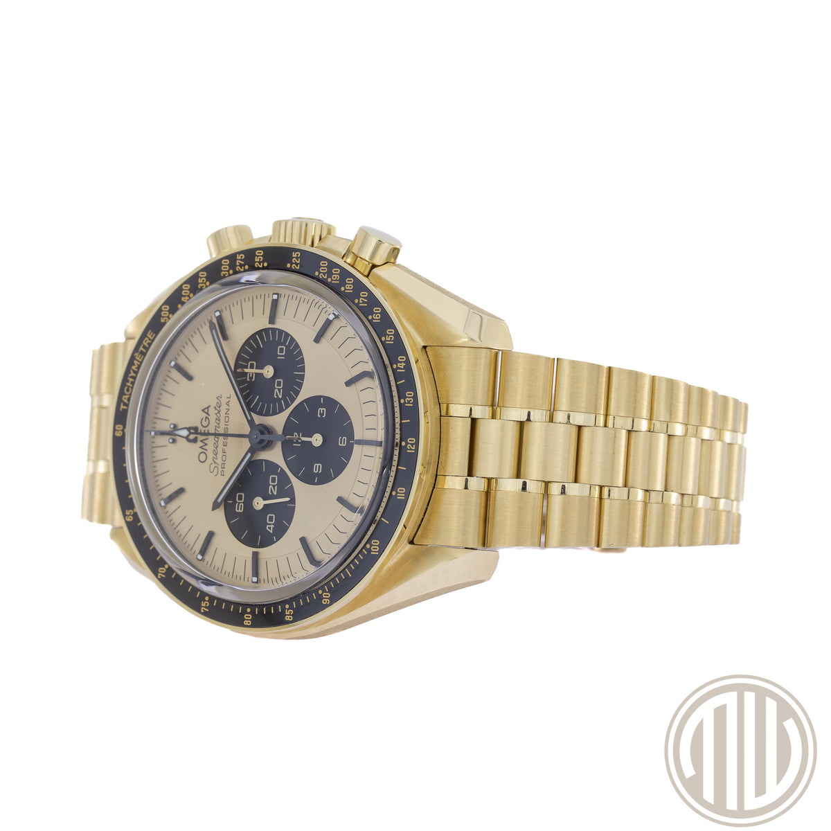 Omega Speedmaster Professional Moonwatch 18kt Yellowgold | Moonshine Gold | Box and Papers | 2024