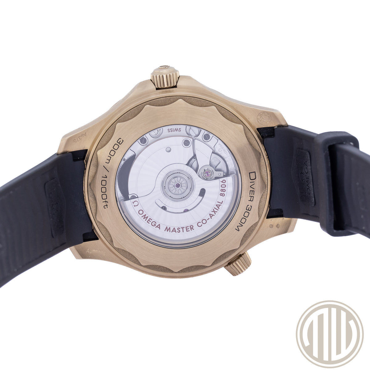 Omega Seamaster Diver 300 M Gold 42 Bronze-Gold | Kautschuk | Fullset | 2025