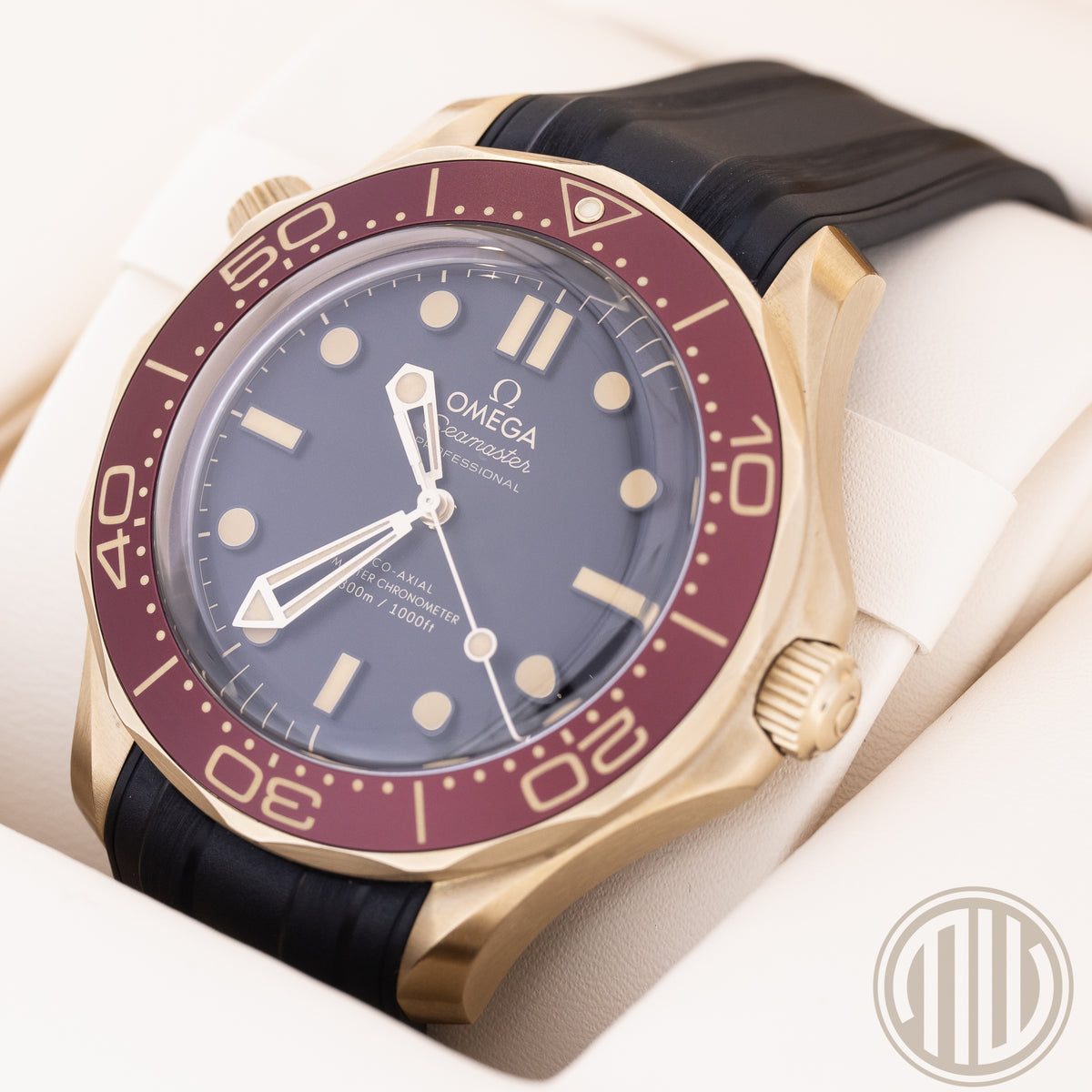 Omega Seamaster Diver 300 M Gold 42 Bronze-Gold | Kautschuk | Fullset | 2025