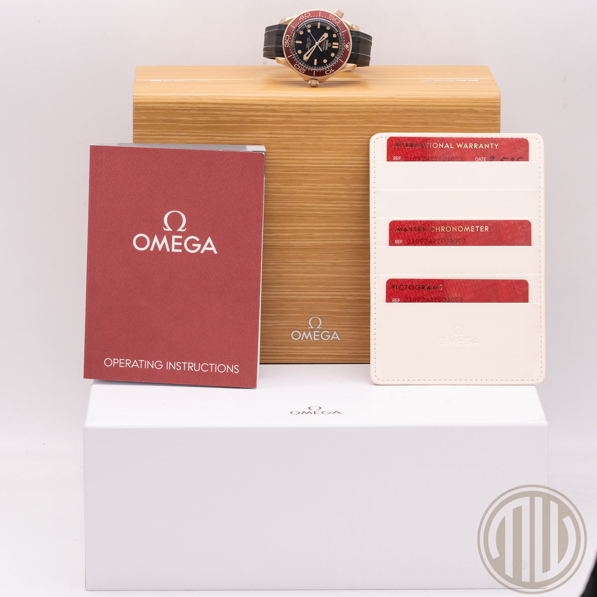 Omega Seamaster Diver 300 M Gold 42 Bronze-Gold | Kautschuk | Fullset | 2025