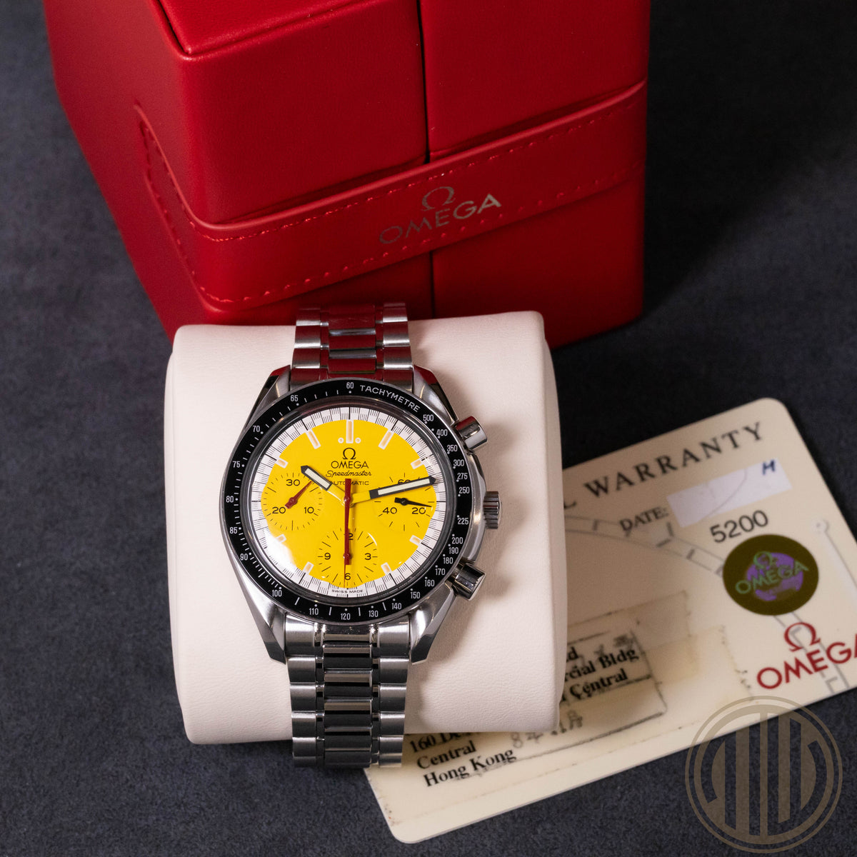 Omega Speedmaster Reduced Michael Schuhmacher Edition | Steel | With Papers