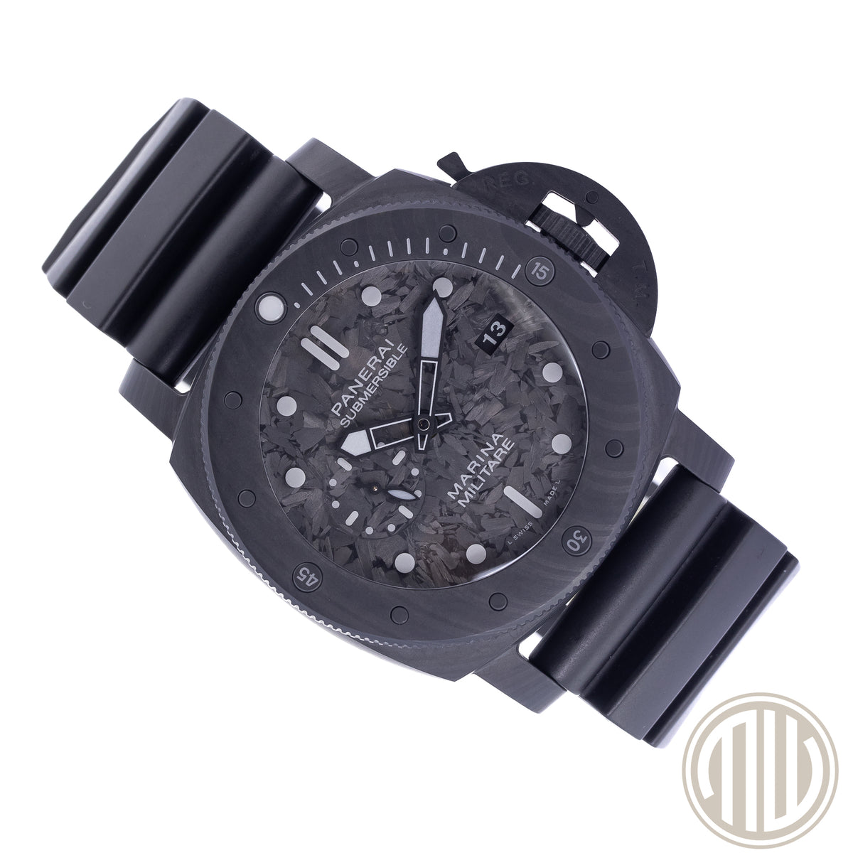 Panerai Luminor Submersible Marina Militare Carbotech | Orig. Invoice | Carbon Dial | Fullset | 2022