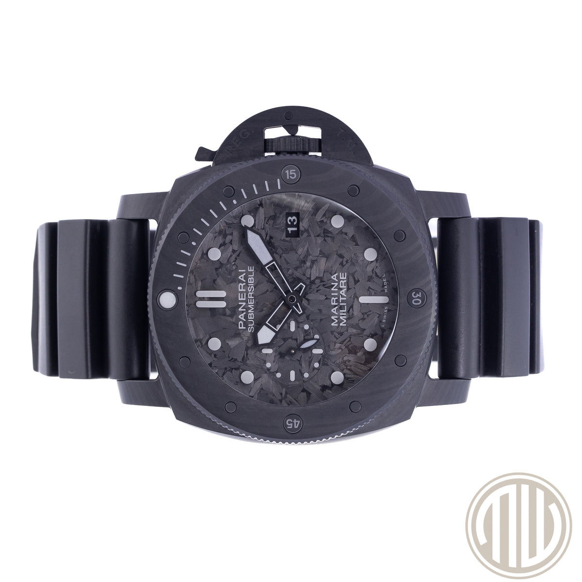 Panerai Luminor Submersible Marina Militare Carbotech | Orig. Invoice | Carbon Dial | Fullset | 2022