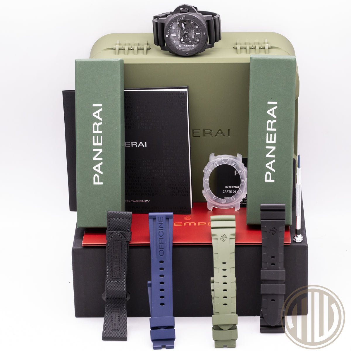 Panerai Luminor Submersible Marina Militare Carbotech | Orig. Invoice | Carbon Dial | Fullset | 2022