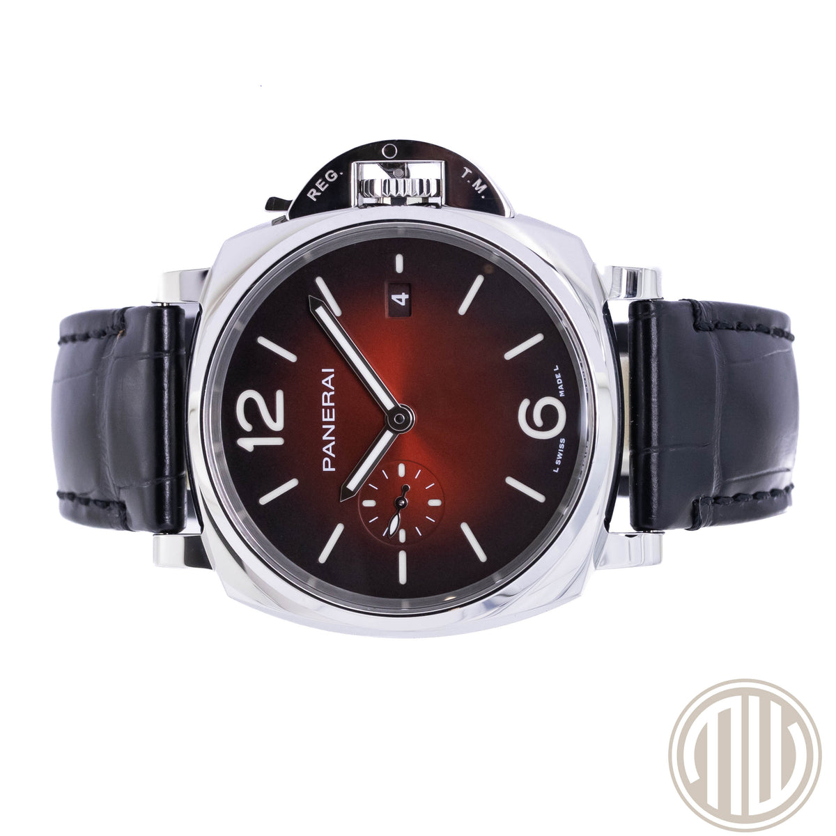 Panerai Luminor Due Bordeaux Dial | Stainless-Steel | Box and Papers | 2025