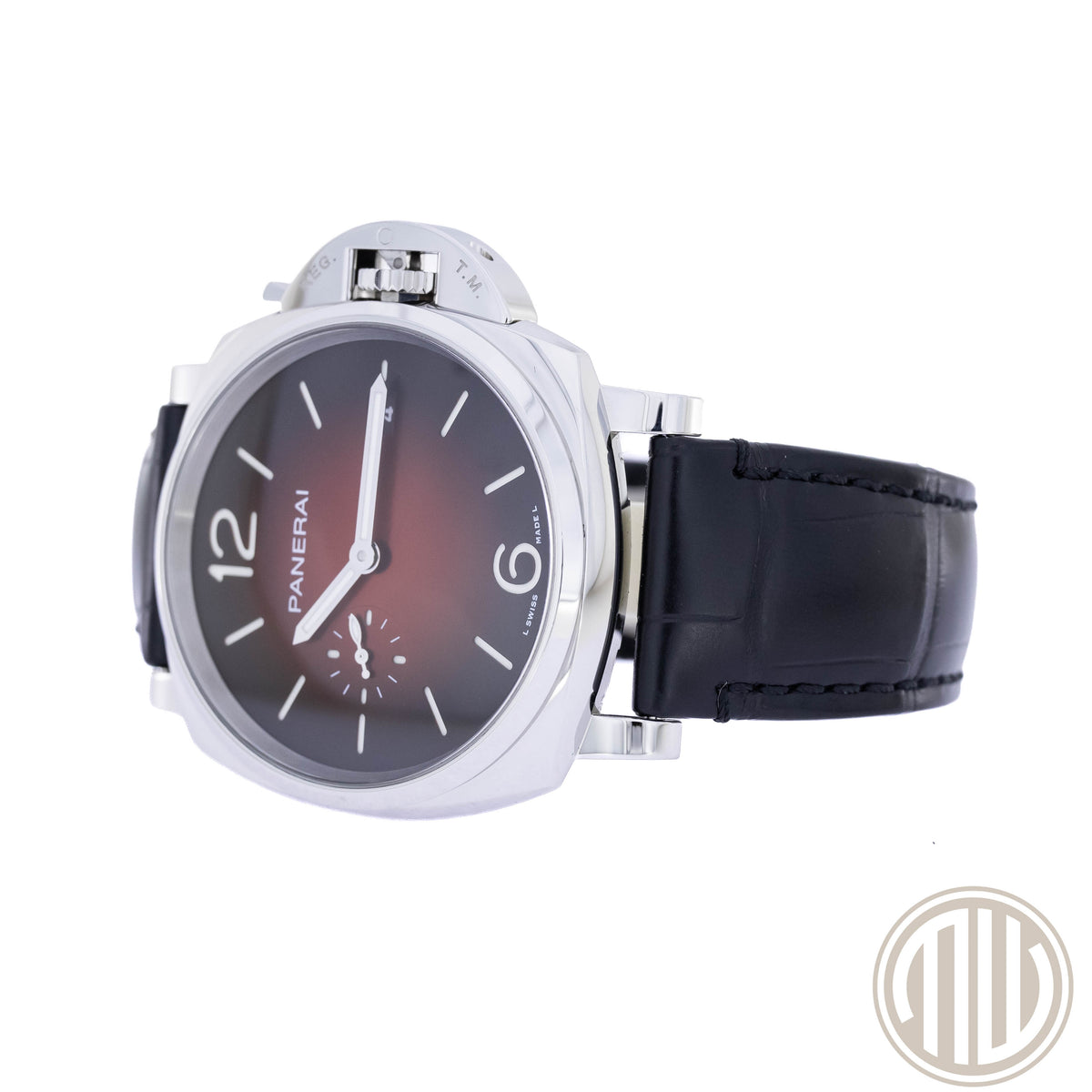 Panerai Luminor Due Bordeaux Dial | Stainless-Steel | Box and Papers | 2025