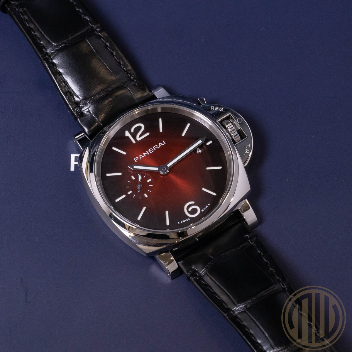 Panerai Luminor Due Bordeaux Dial | Stainless-Steel | Box and Papers | 2025
