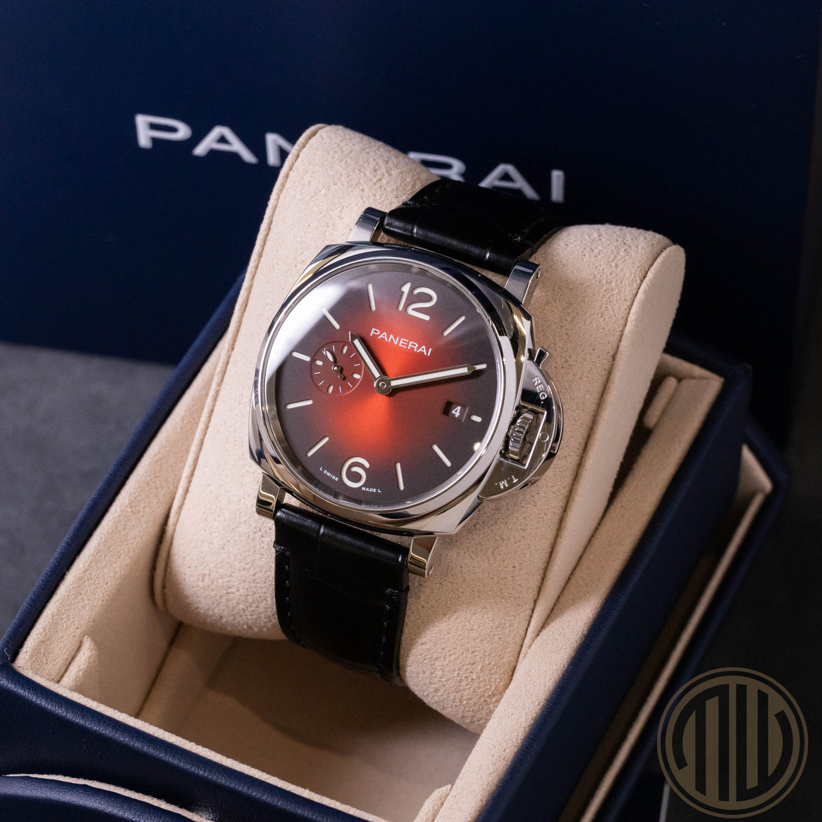 Panerai Luminor Due Bordeaux Dial | Stainless-Steel | Box and Papers | 2025