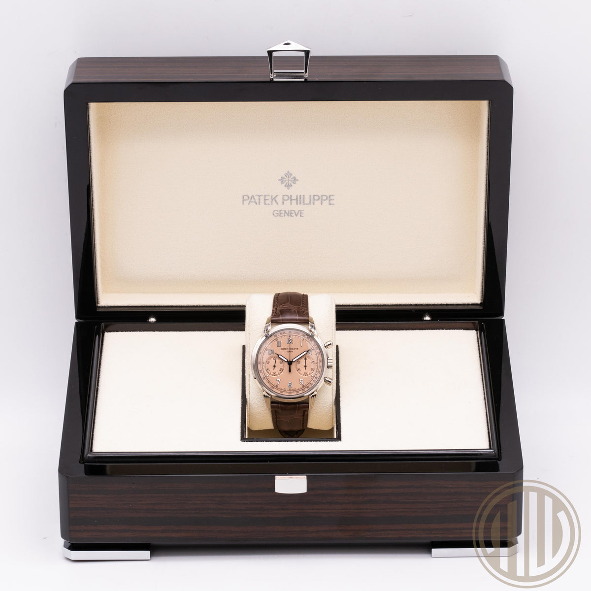 Patek Philippe Complications Salmon Dial | 750 Whitegold | German Watch | Fullset | 2022