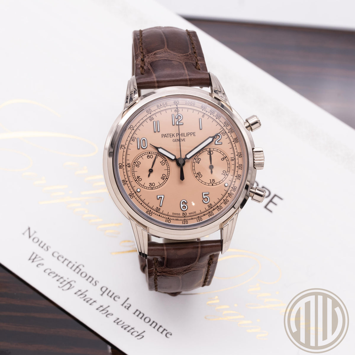 Patek Philippe Complications Salmon Dial | 750 Whitegold | German Watch | Fullset | 2022