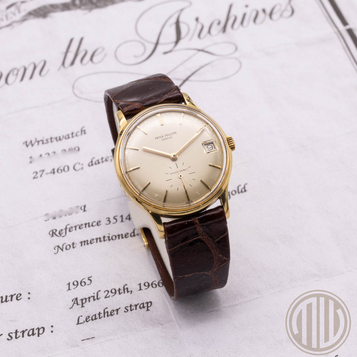 Patek Philippe Calatrava Yellowgold | Automatic | Ref: 3414 | Vintage