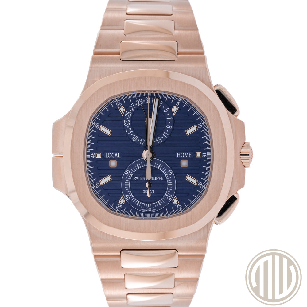 Patek Philippe Nautilus Travel Time Chronograph 5990/1R-001 Roségold