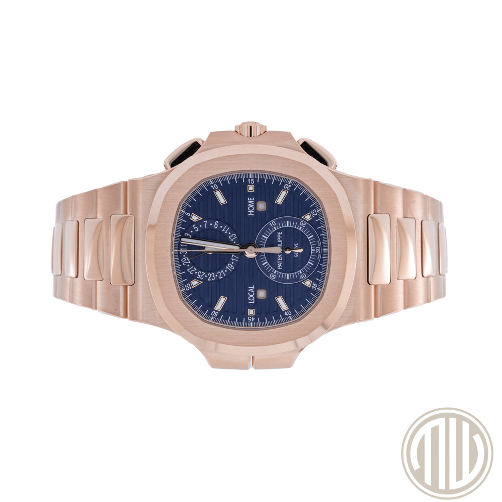 Patek Philippe Nautilus Travel Time Chronograph 5990/1R-001 Roségold