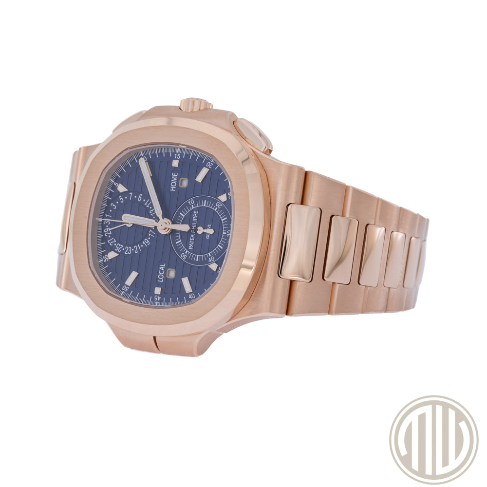 Patek Philippe Nautilus Travel Time Chronograph 5990/1R-001 Roségold