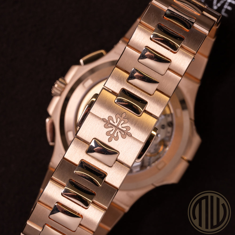 Patek Philippe Nautilus Travel Time Chronograph 5990/1R-001 Roségold