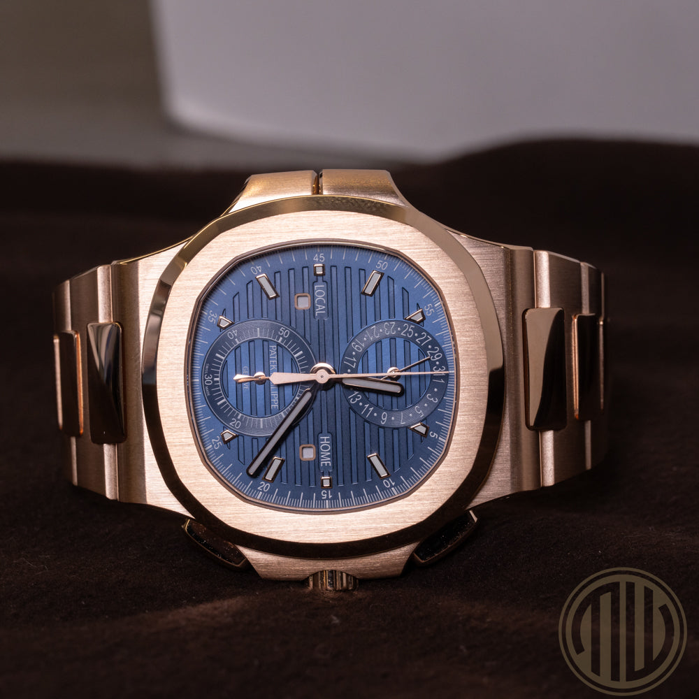 Patek Philippe Nautilus Travel Time Chronograph 5990/1R-001 Roségold