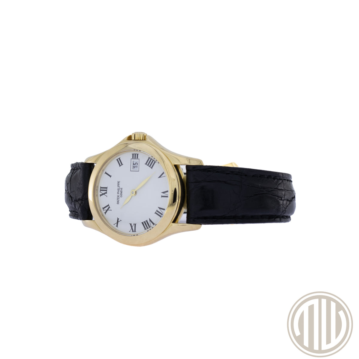 Patek Philippe Calatrava 18ct Yellowgold | White Romand Dial | with Extract