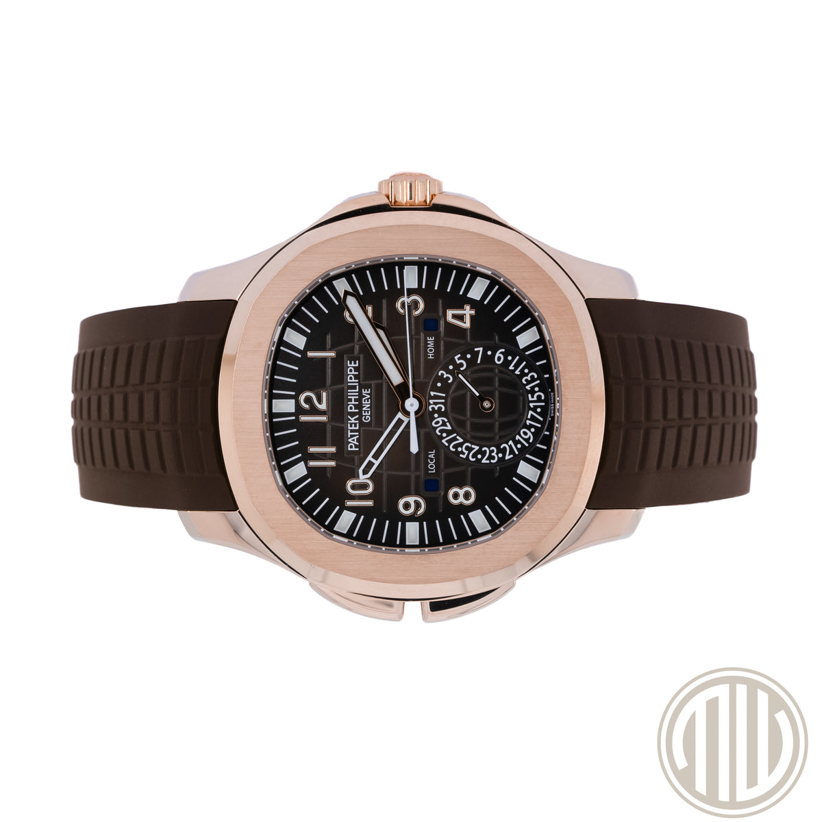 Patek Philippe Aquanaut | Travel-Time |  Brown Dial | German Watch | Box and Papers | 2019 | 5164R