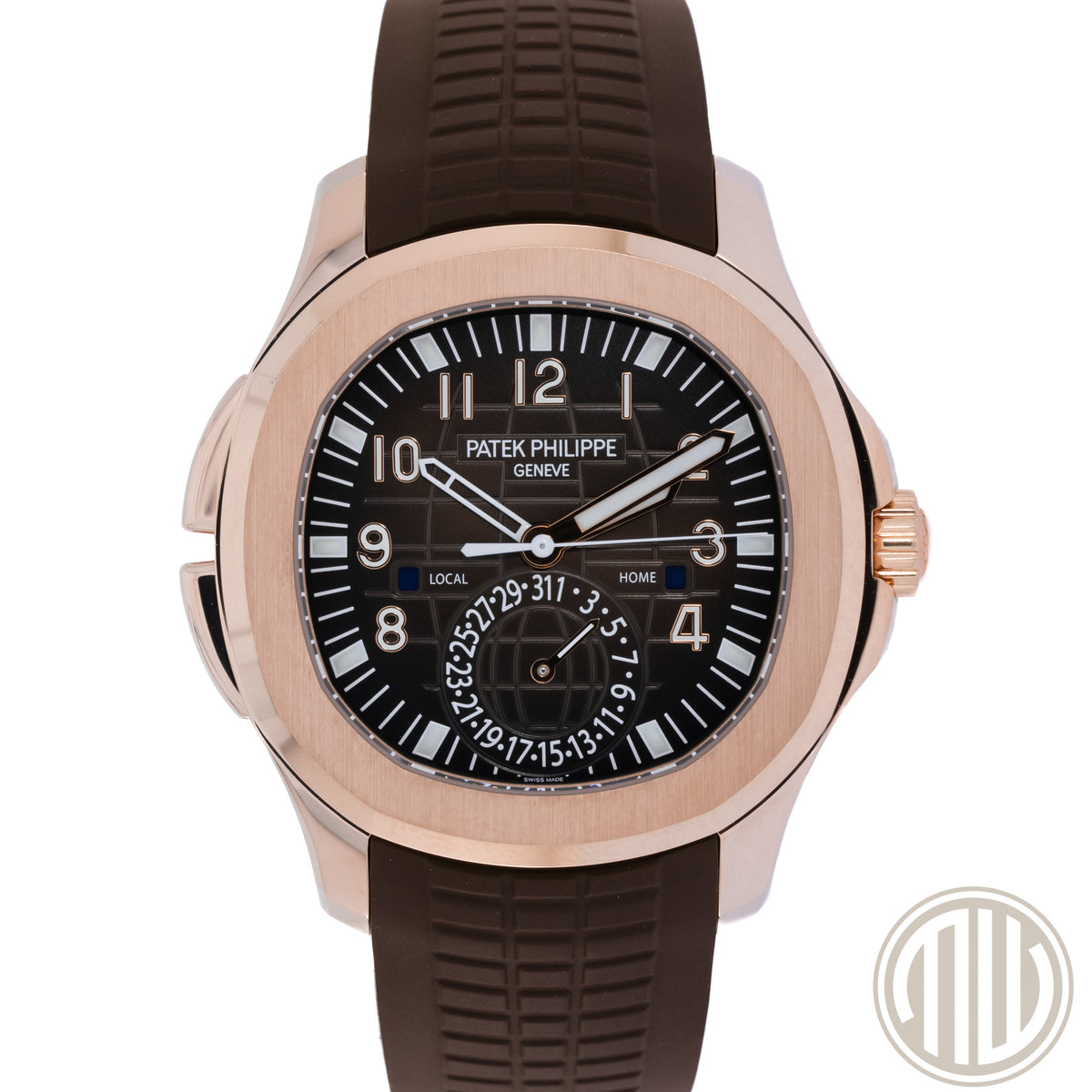 Patek Philippe Aquanaut | Travel-Time |  Brown Dial | German Watch | Box and Papers | 2019 | 5164R