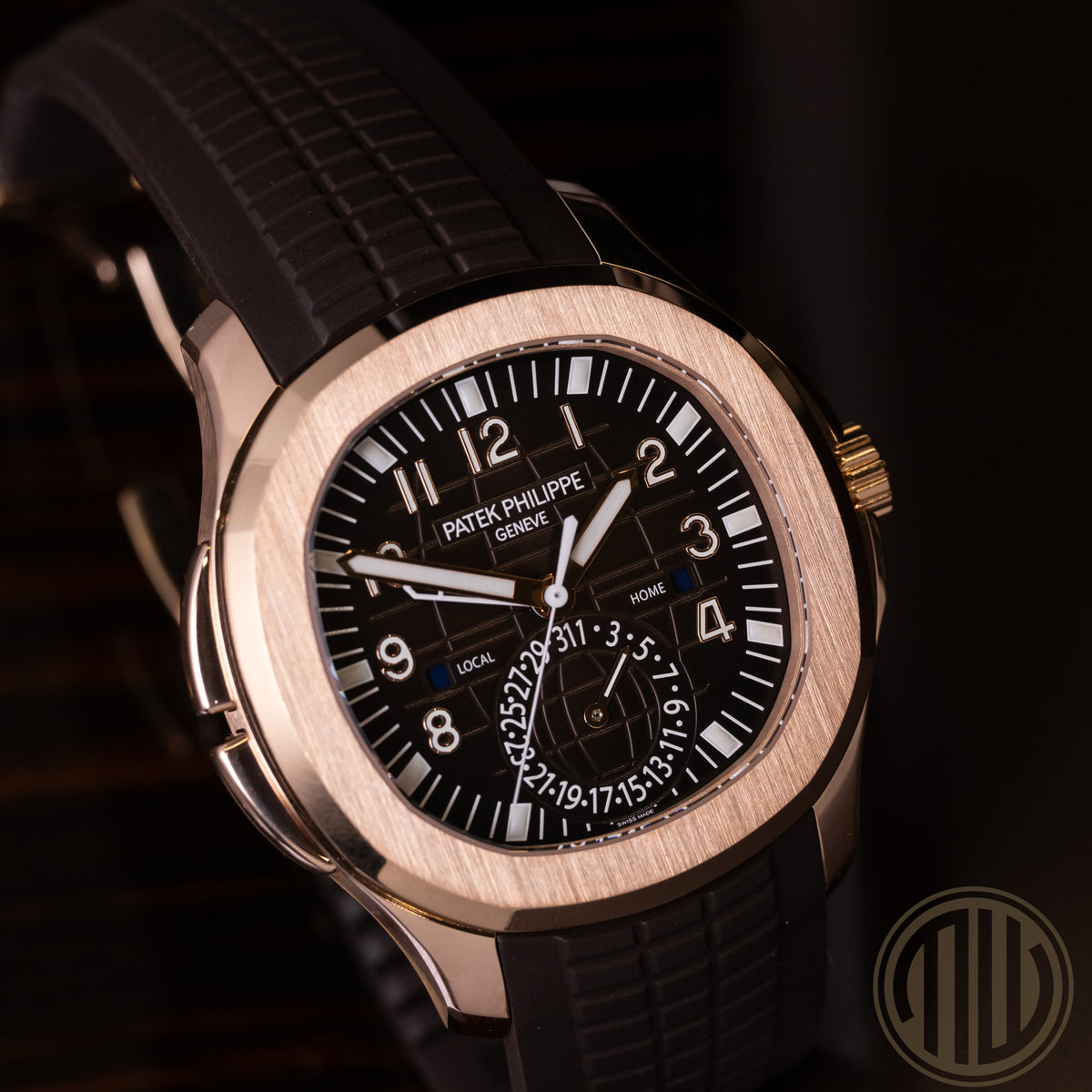 Patek Philippe Aquanaut | Travel-Time |  Brown Dial | German Watch | Box and Papers | 2019 | 5164R