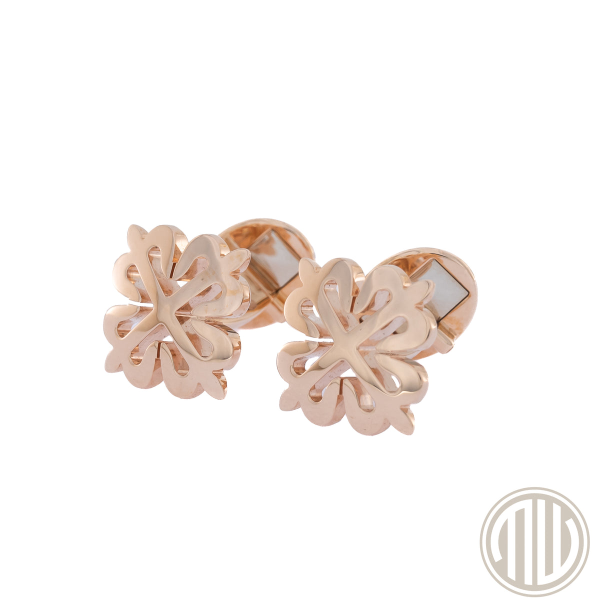 Patek Philippe Calatrava | Manschetten Knöpfe | Cufflinks | 750 Rosegold | New |