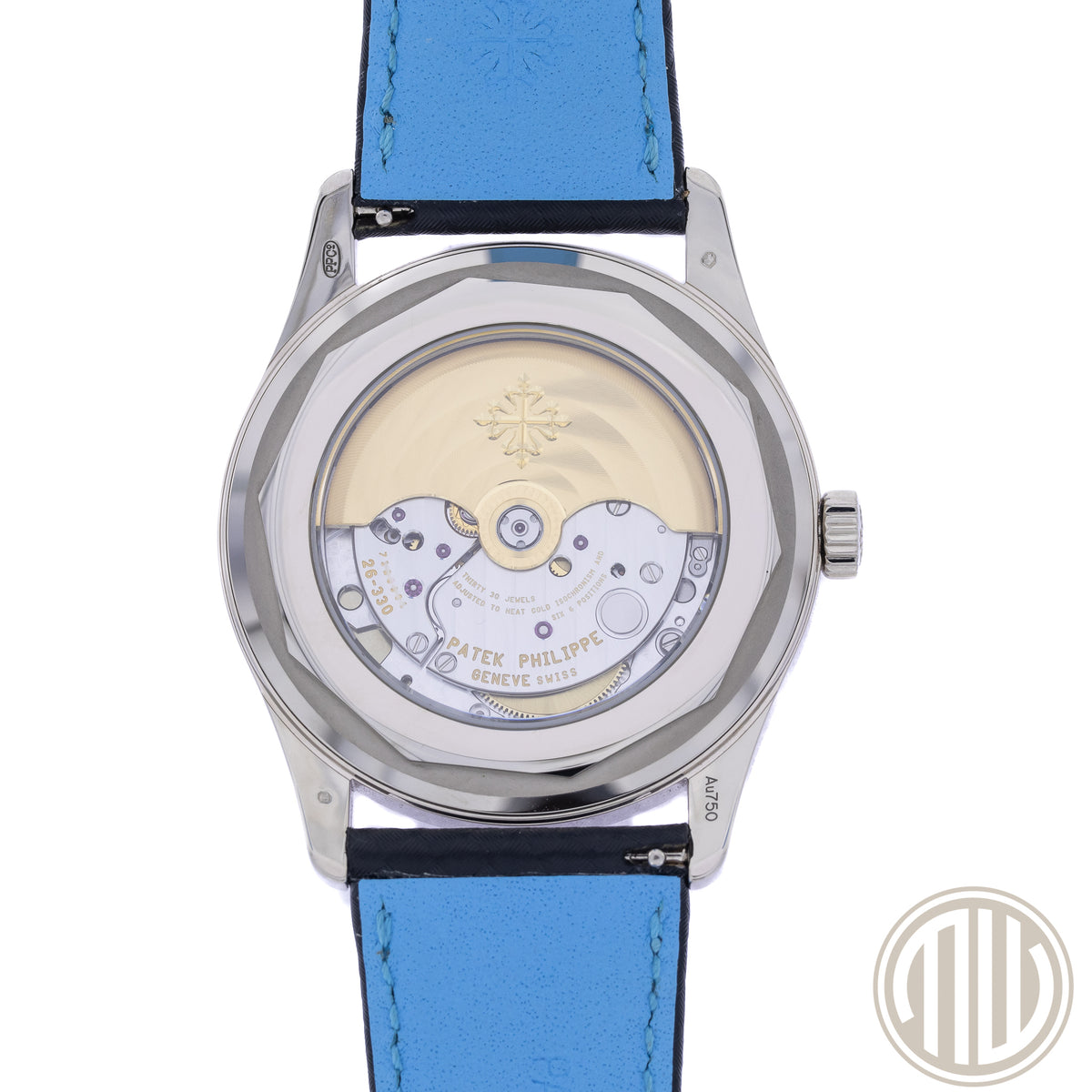 Patek Philippe Calatrava 40mm Blue Blue | Carbon Dial | 18kt Whitegold | Box and Papers | 2023