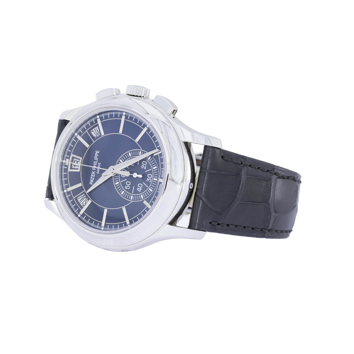 Patek Philippe Annual Calendar Chronograph Flyback | Blue Dial | Platinum | Box and Papers | 2021