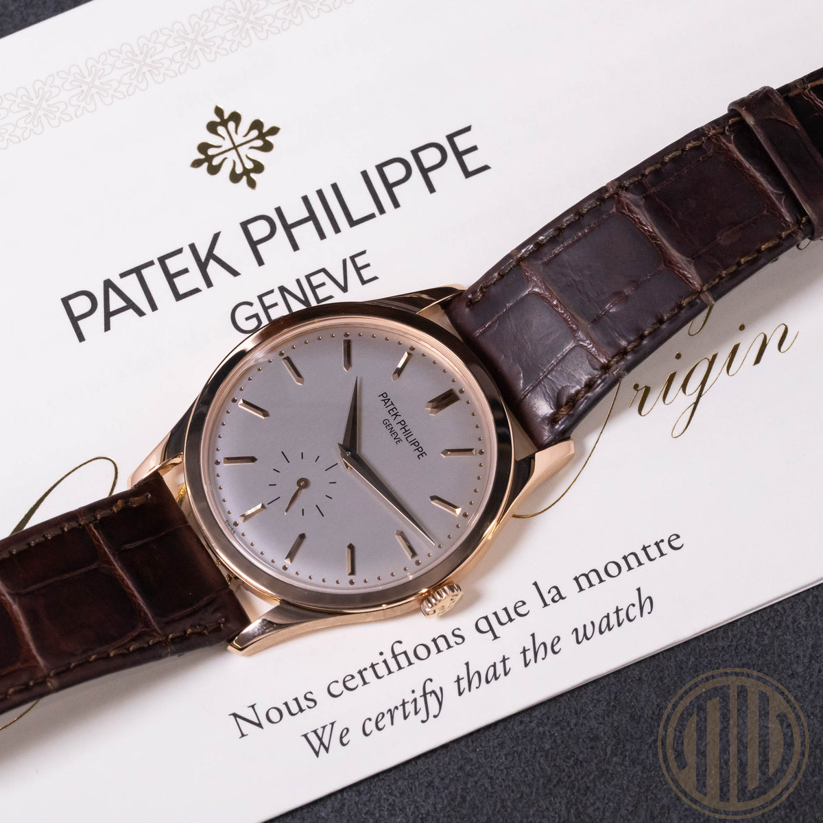 Patek Philippe Calatrava 18kt Roségold | German Watch | Box and Papers | 2021 | 5196R