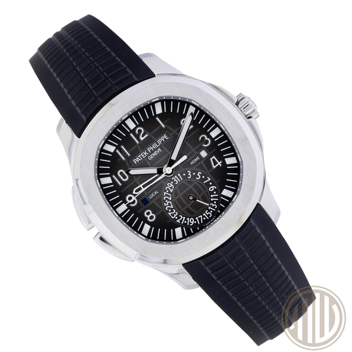 Patek Philippe Aquanaut Travel Time | Uncut-Strap | Top Condition | Box and Papers