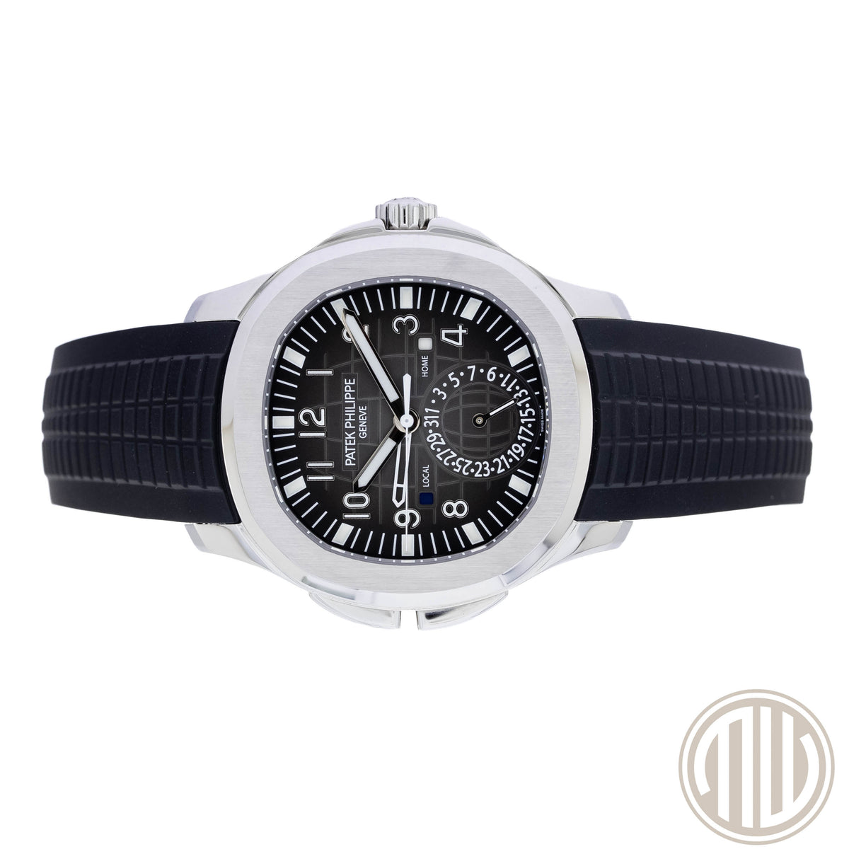 Patek Philippe Aquanaut Travel Time | Uncut-Strap | Top Condition | Box and Papers