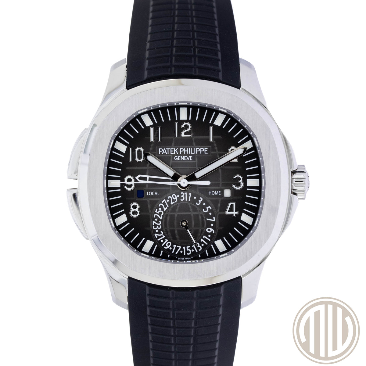 Patek Philippe Aquanaut Travel Time | Uncut-Strap | Top Condition | Box and Papers