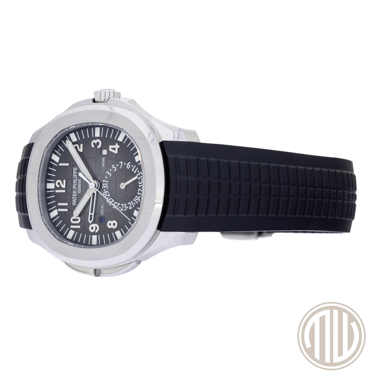 Patek Philippe Aquanaut Travel Time | Uncut-Strap | Top Condition | Box and Papers