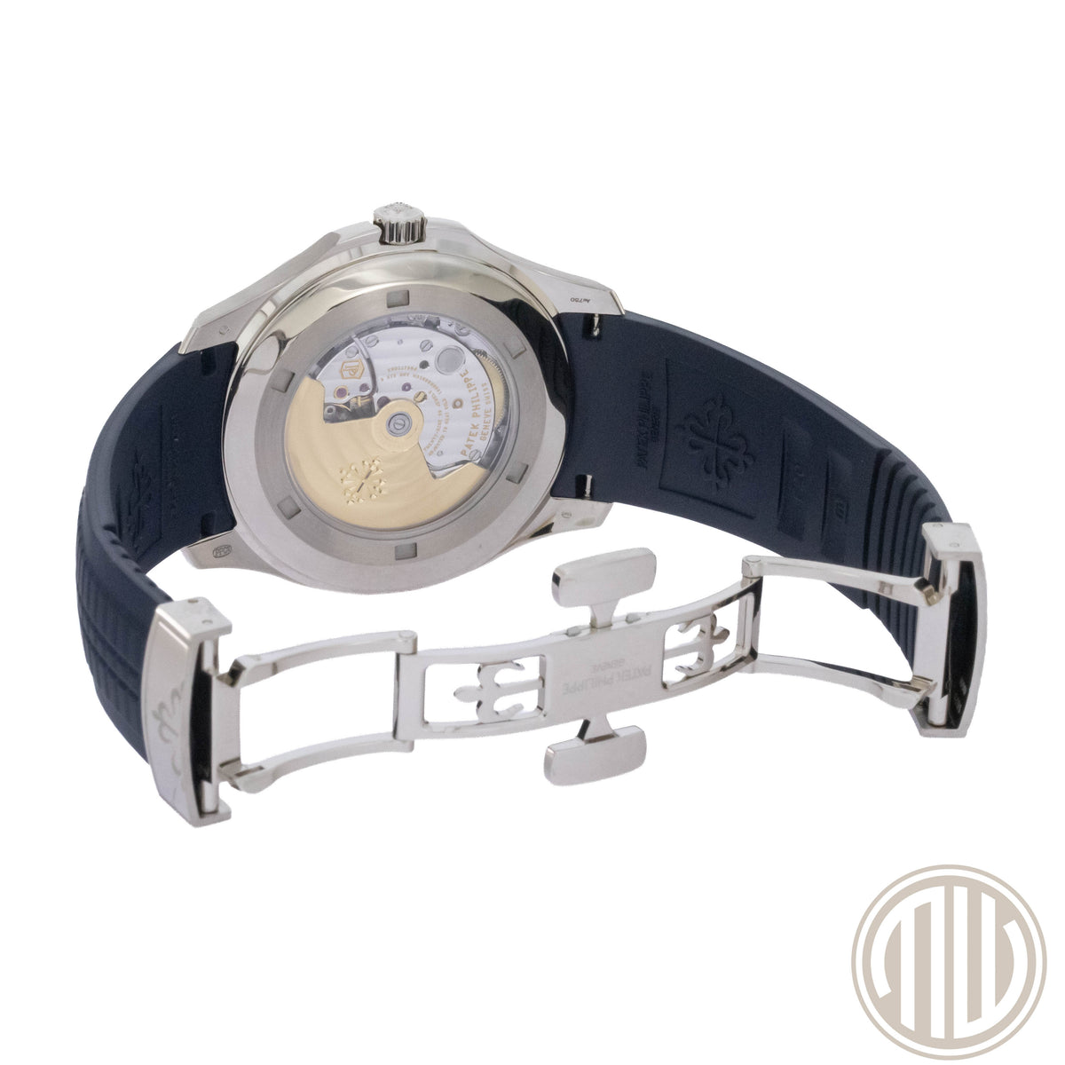 Patek Philippe Aquanaut Blue Dial | 18kt Whitegold | German Watch | Box and Papers