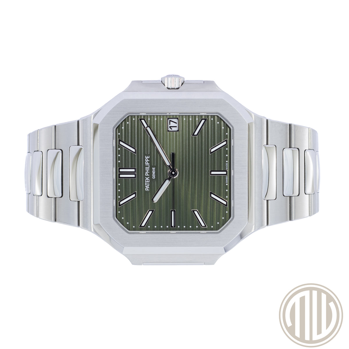 Patek Philippe Cubitus Olive Green Dial | New | German Watch | Box and Papers | 2024