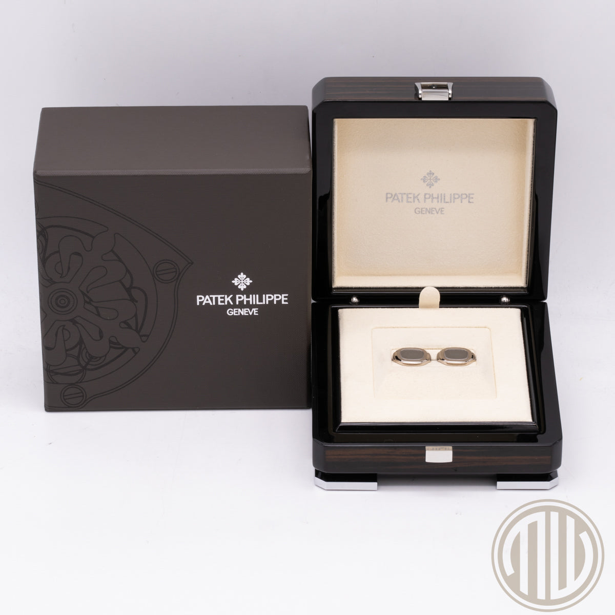 Patek Philippe Nautilus | Manschetten Knöpfe | Cufflinks | 750 Whitegold | New | 2023