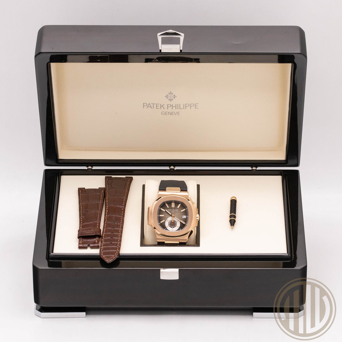 Patek Philippe Nautilus Chronograph | 18kt Roségold | Box and Papers | 2015 | 5980R