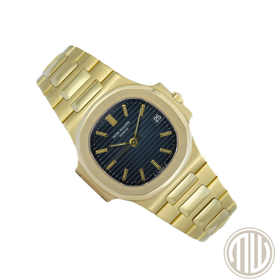 Patek Philippe Nautilus 18ct Yellowgold | Blue Dial | Ref: 3800/001