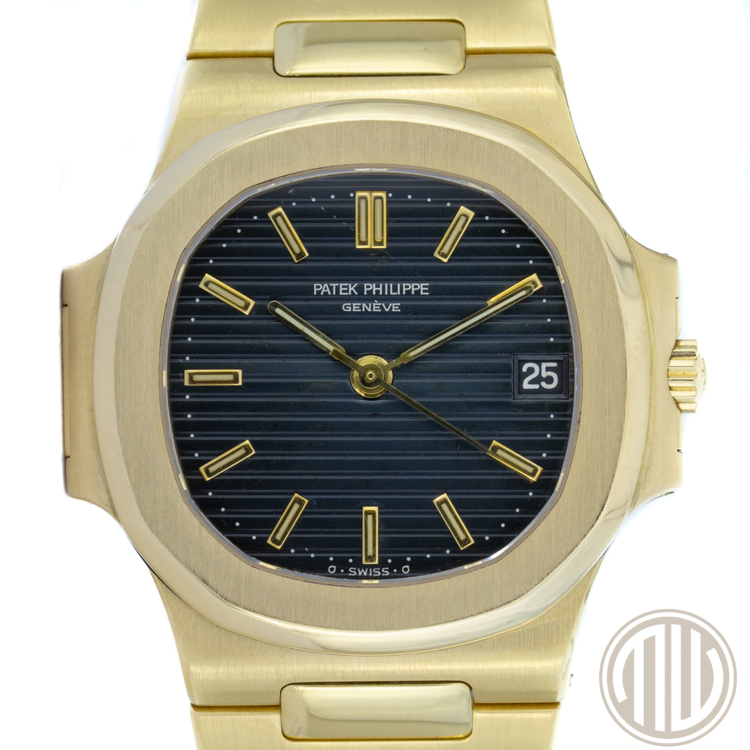 Patek Philippe Nautilus 18ct Yellowgold | Blue Dial | Ref: 3800/001