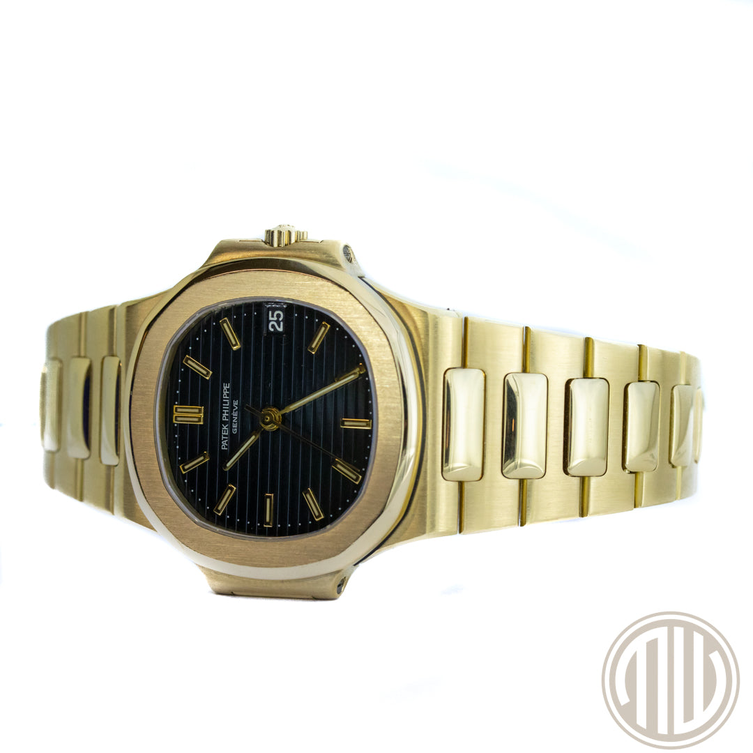 Patek Philippe Nautilus 18ct Yellowgold | Blue Dial | Ref: 3800/001