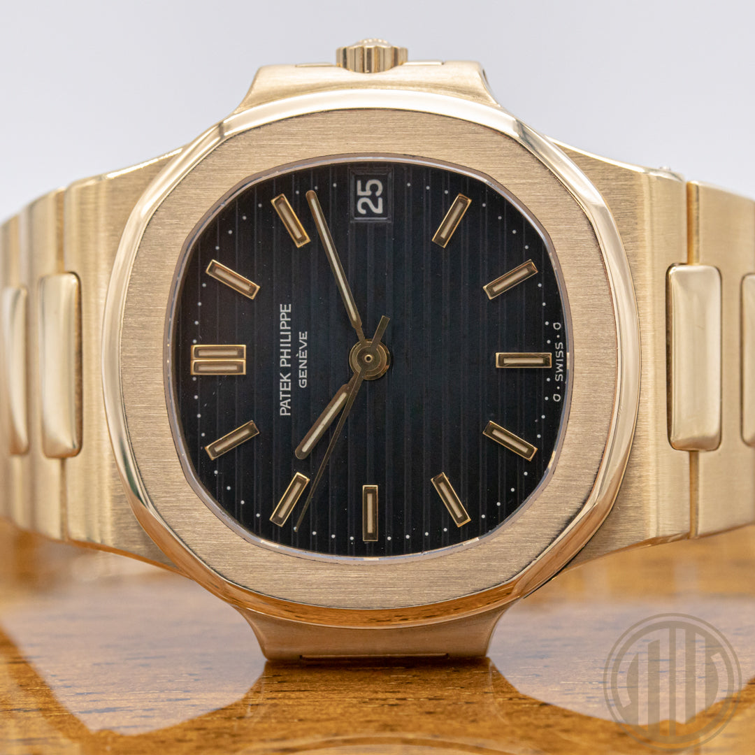 Patek Philippe Nautilus 18ct Yellowgold | Blue Dial | Ref: 3800/001