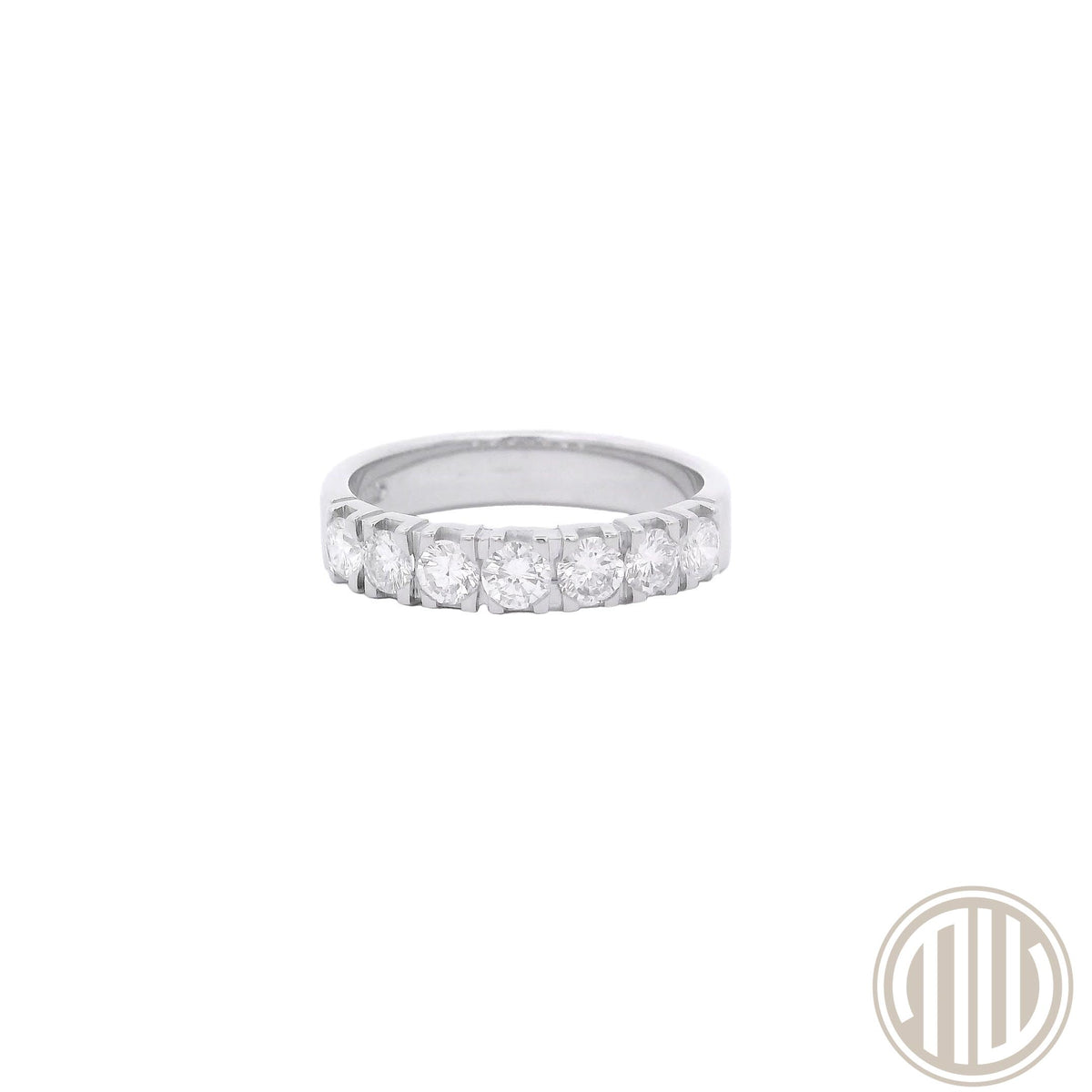 Diamant Ring 585 WG 0.73ct