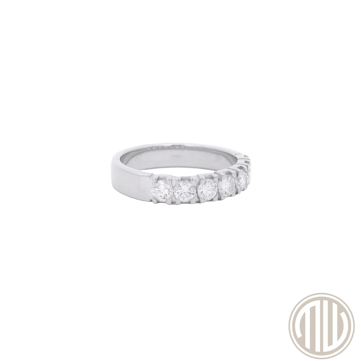 Diamant Ring 585 WG 0.73ct