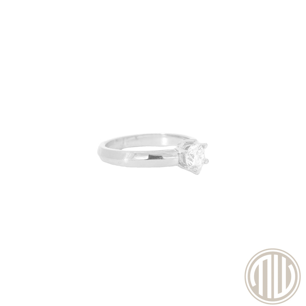 Diamant Ring 585 Weißgold 0.55ct