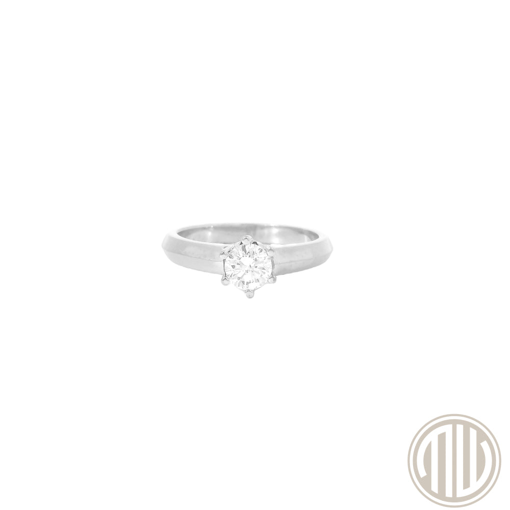 Diamant Ring 585 Weißgold 0.55ct