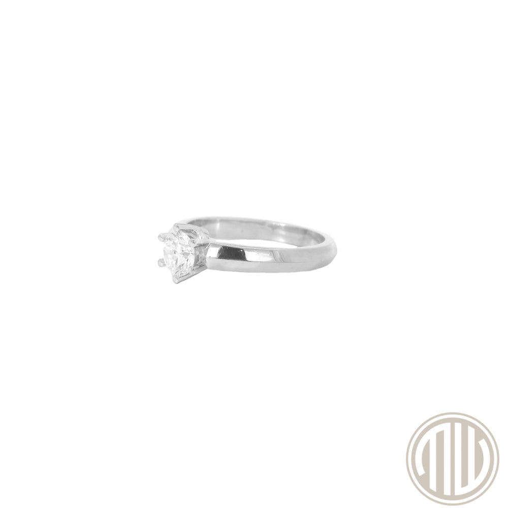 Diamant Ring 585 Weißgold 0.55ct