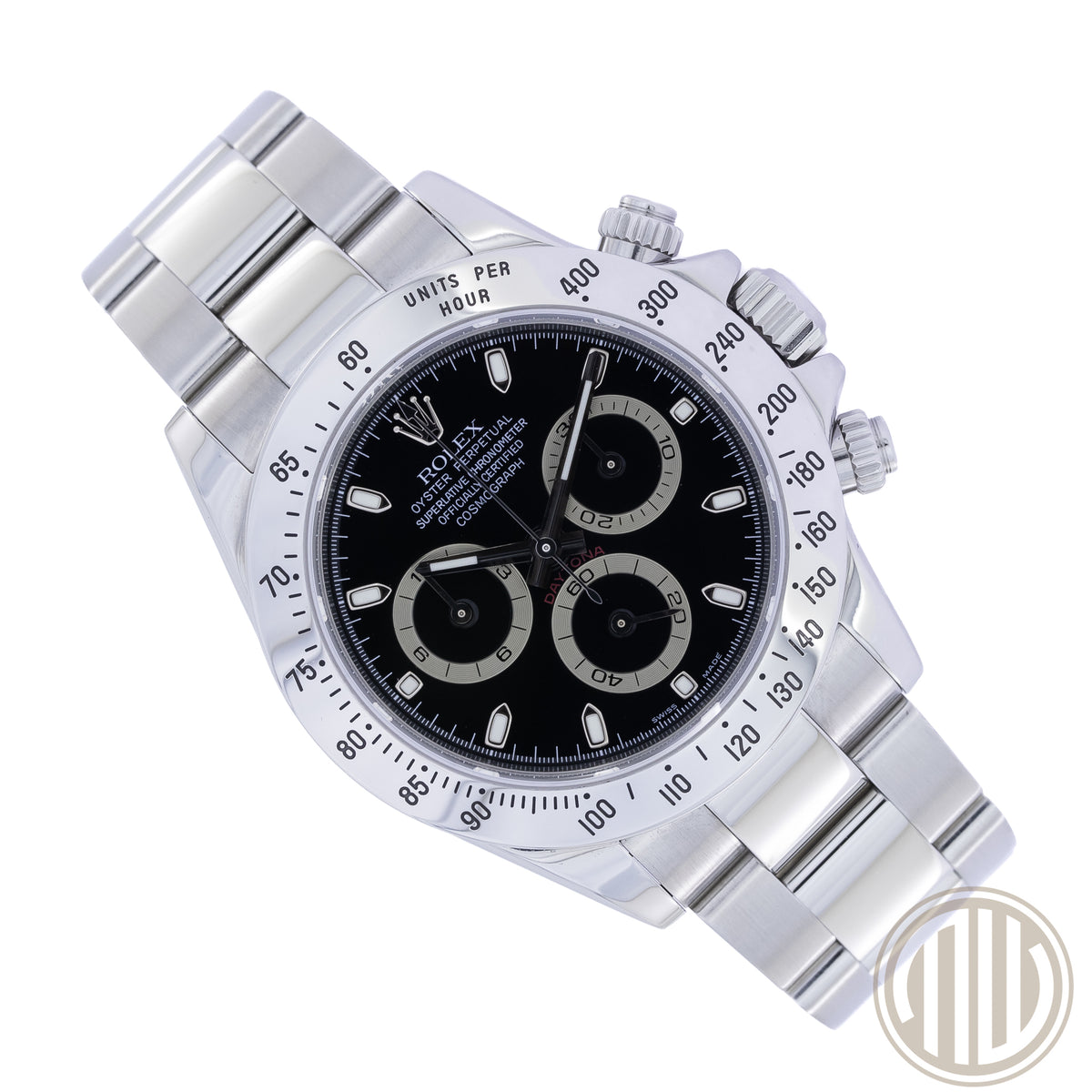 Rolex Daytona Black Dial | Lc 100 | Perfect Condition | Box and Papers