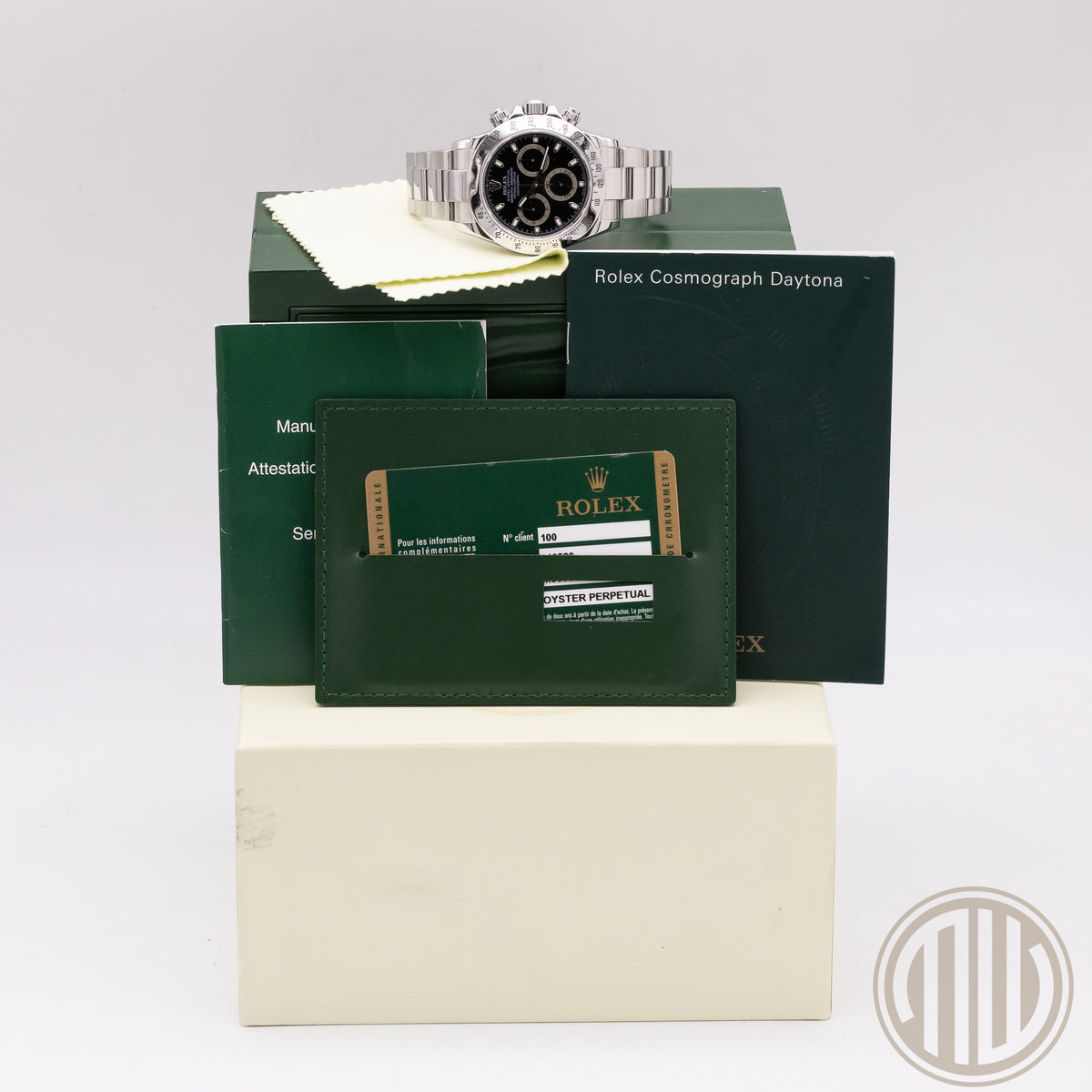 Rolex Daytona Black Dial | Lc 100 | Perfect Condition | Box and Papers