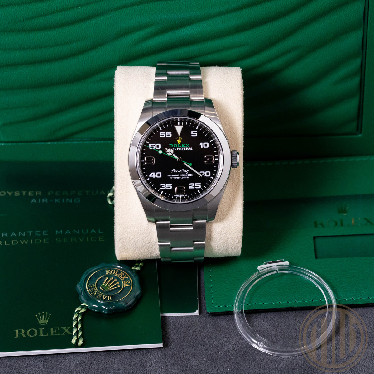 Rolex Air King New Card | Lc100 | Orig.Invoice | Box and Papers | 2020